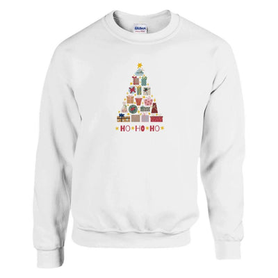 Sweat unisexe Noël - Sapin de noël  et cadeau - 10 couleurs disponibles