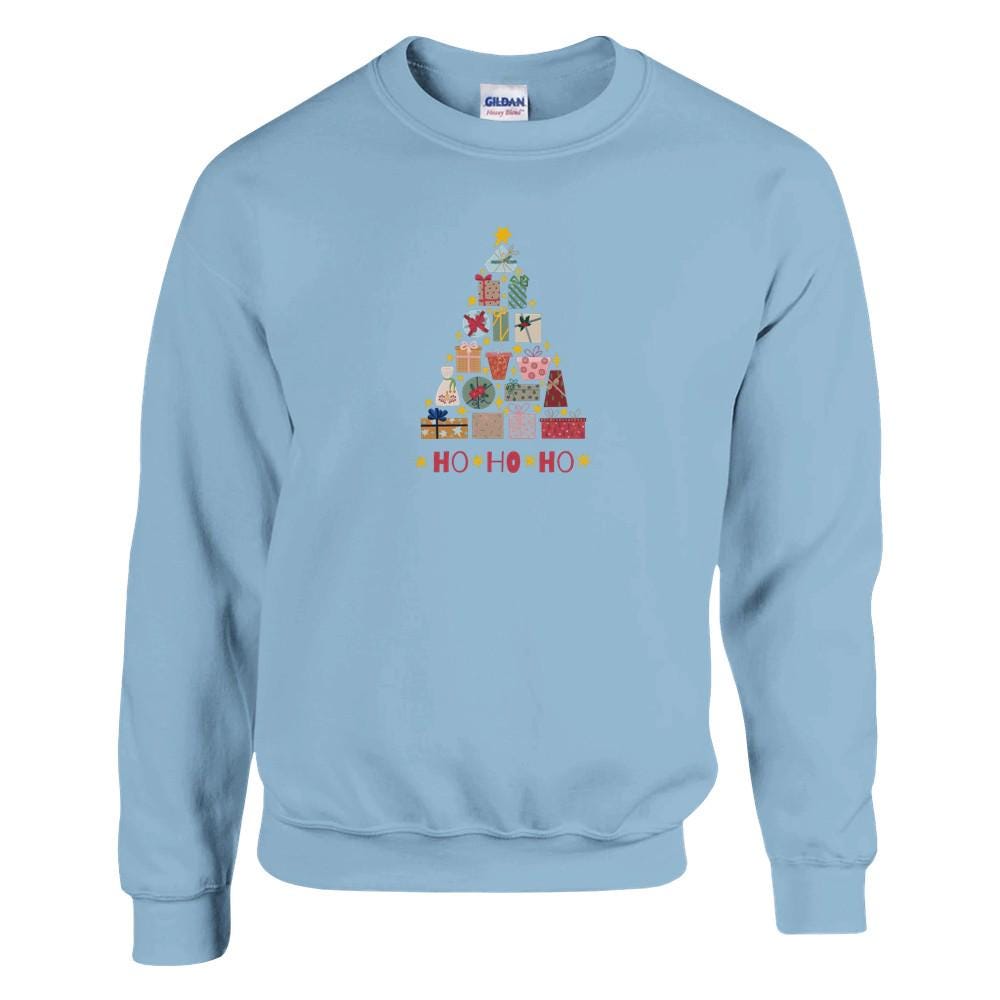 Sweat unisexe Noël - Sapin de noël  et cadeau - 10 couleurs disponibles