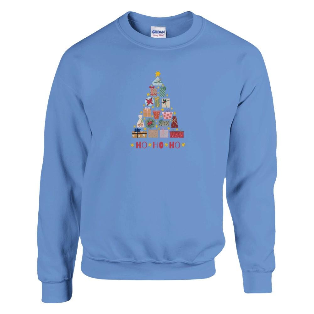 Sweat unisexe Noël - Sapin de noël  et cadeau - 10 couleurs disponibles