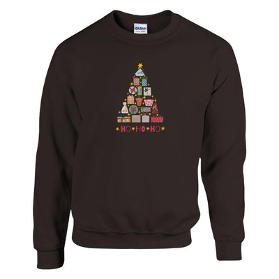 Sweat unisexe Noël - Sapin de noël  et cadeau - 10 couleurs disponibles