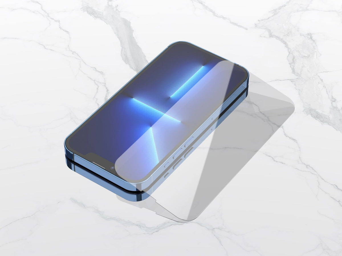 Techancy Película de Vidro Temperado  para iPhone 15 Pro Max KW1700 , 0.33MM, Anti-riscos, Alta Transparência, Fácil Aplicação