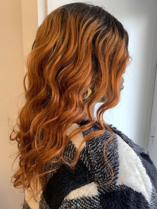Front lace Caracol