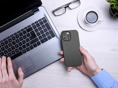 Capa para telemóvel Techancy New TPU Preto, KX5601, com proteção para a lente da câmara, compatível com iPhone Xs Max