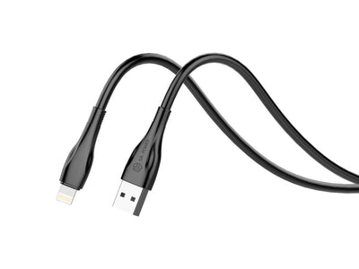 Techancy Cabo De Dados De Carregamento Super-Rápido 6A Preto TB1763, Porta Usb-TIp8/X/11-14, 1 M De Comprimento, Carregamento Rápido