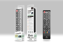 Techancy Controlo Remoto Do Televisor  TU2405, Alcance Sem Fios De 8m, Compatível Com Televisores Samsung, Ligação Auto-Adaptável