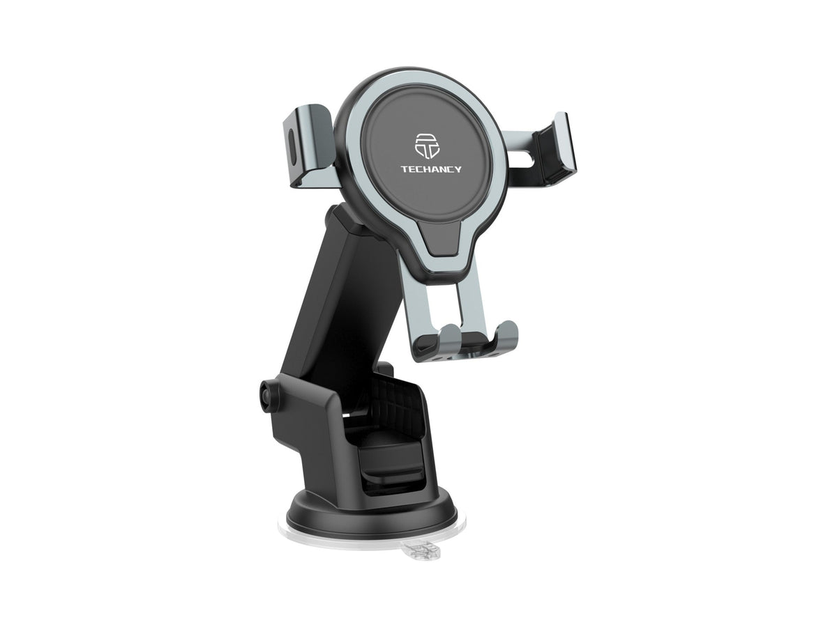 Techancy Suporte Para Telemóvel De Mota Com Função Impermeável Preto+Vermelho Ti2261, Suporte Universal Para Espelho De Mota,