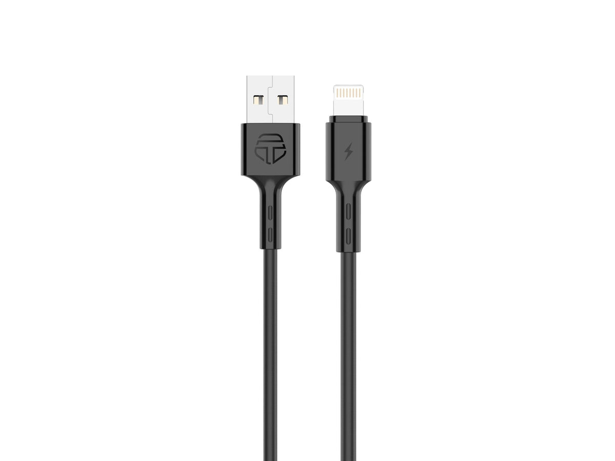 Techancy Cabo De Dados De 2m TB1766, 2,4a Para Carregamento Do Ip8/X/11-14 Utilização A Longa Distância Mais Cómoda.