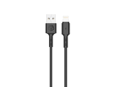 Techancy Cabo De Dados De 2m TB1766, 2,4a Para Carregamento Do Ip8/X/11-14 Utilização A Longa Distância Mais Cómoda.