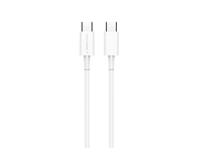 Techancy Cabo De Dados De Carregamento Rápido Pd De 18 W 1,2 M TB1682, Interface Usb C-Usb C, Suporta Transferência De Dados