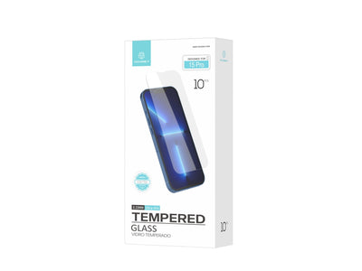 Techancy Película de Vidro Temperado  para iPhone 15 Pro KW1700 , 0.33MM, Anti-riscos, Alta Transparência, Fácil Aplicação