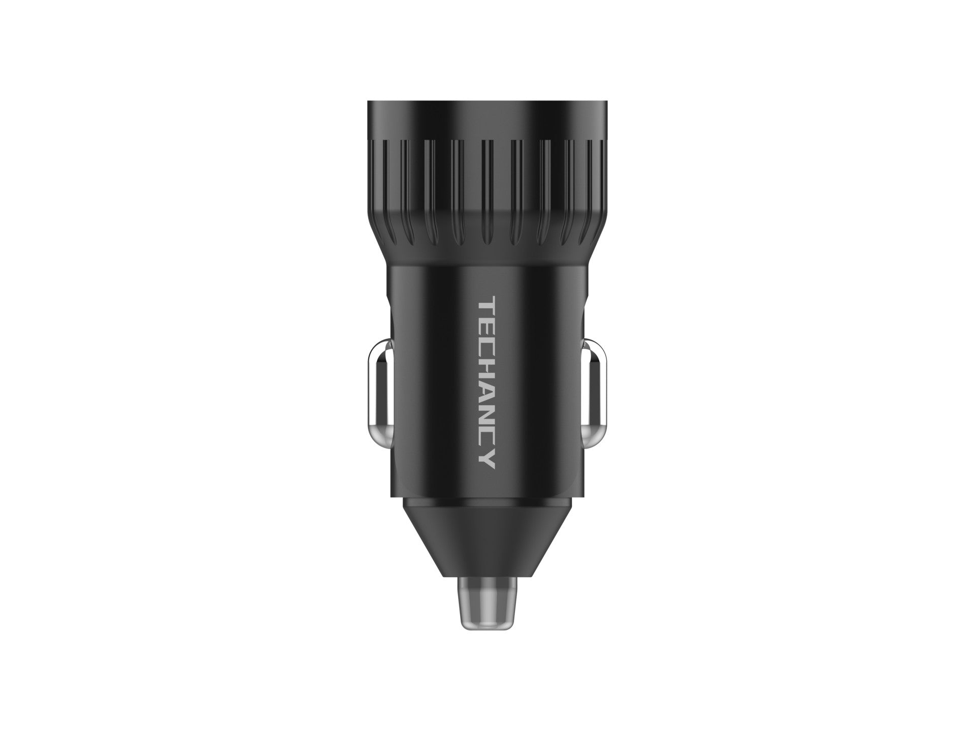 Techancy Carregador de carro 52.5W USB A e USB C PD PPS QC3.0 TC6430 Carregamento rapido 12V 24V Preto