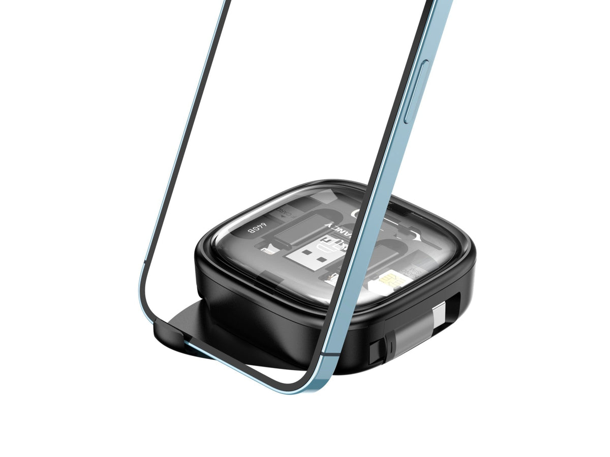 Techancy Cabo De Dados Multifunções Otg Kit TV3758, Várias Combinações Para Combinar, Carregar E Transferir/Armazenar Dados