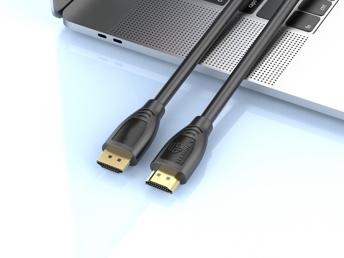 Techancy Cabo Hdtv De Alta Velocidade  TL7265,10m, Ecrã Hd 1080p Para Televisores, Computadores, Projectores E Consolas