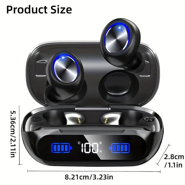 Wireless Earbuds Playtime Bluetooth 5.3 Noise Cancelling CTN