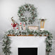 Christmas Wreath with Snowy Pine Cones TM