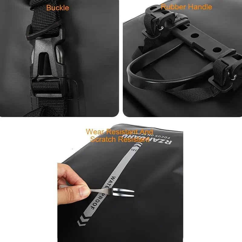 Bike Rear Seat Bag Cycling Travel Storage LPT