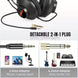 Wired Studio Monitor Headphones for Recording CTN