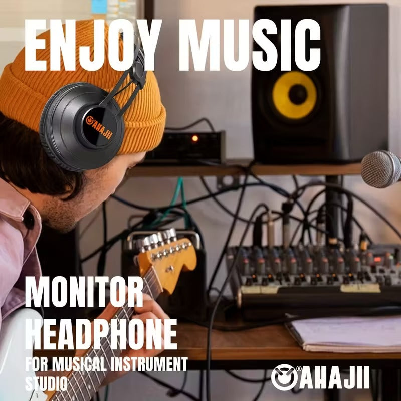 Wired Studio Monitor Headphones for Recording CTN