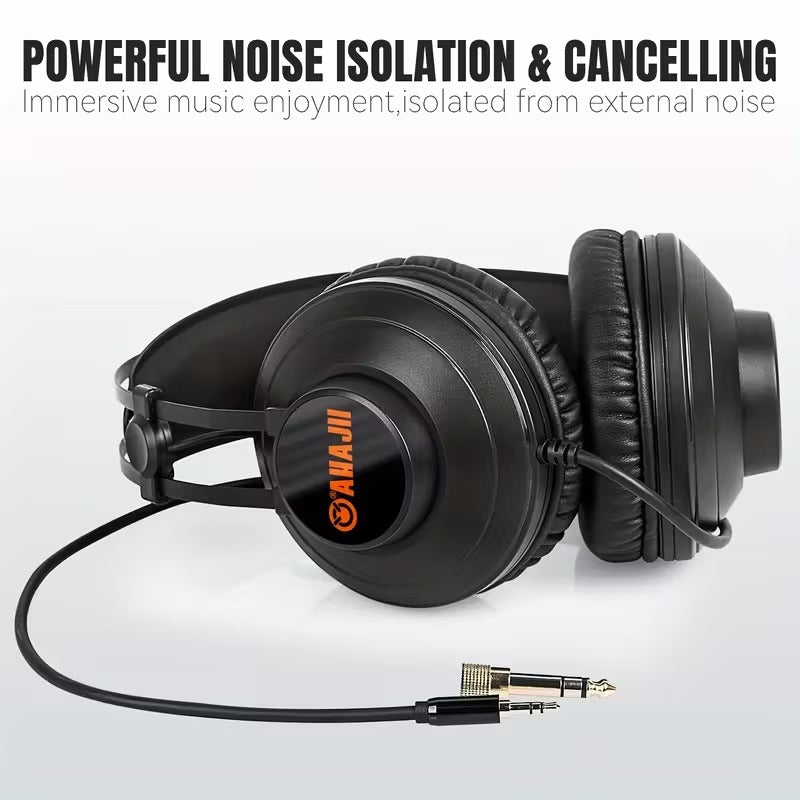 Wired Studio Monitor Headphones for Recording CTN
