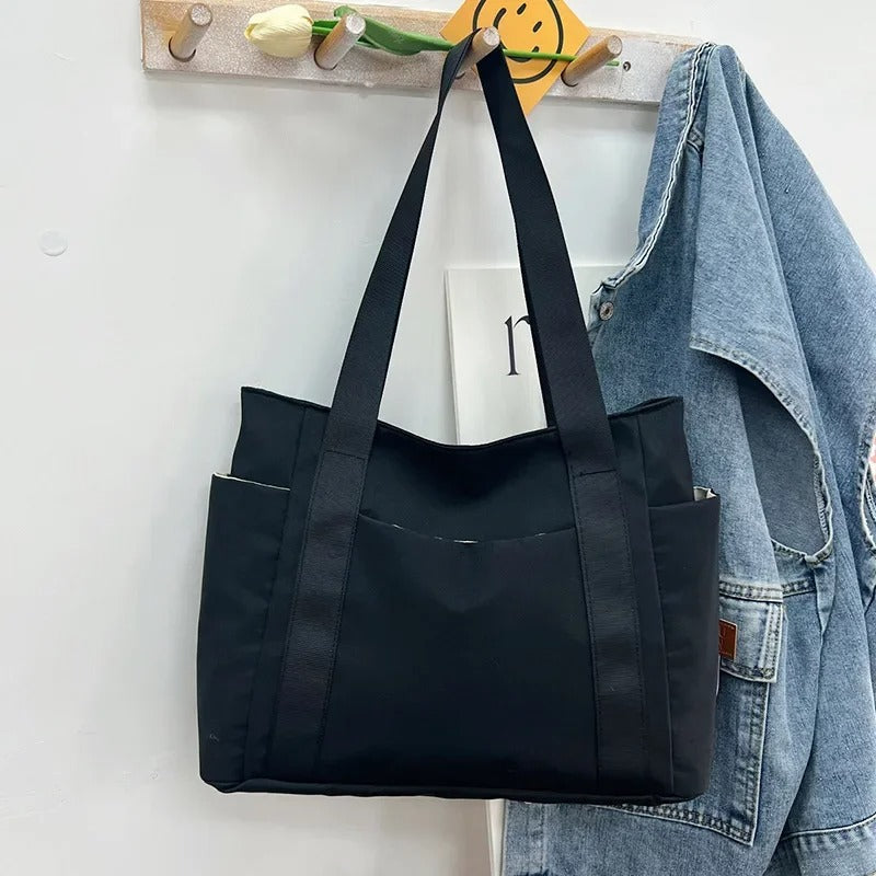 Nylon Shoulder Tote Bag for Women OBA