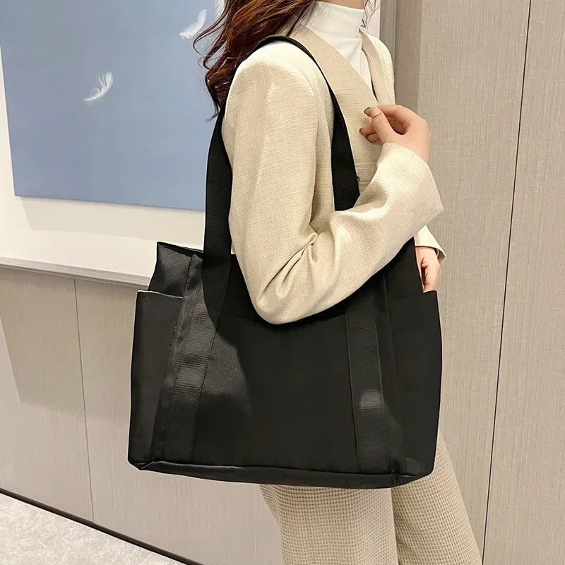 Nylon Shoulder Tote Bag for Women OBA