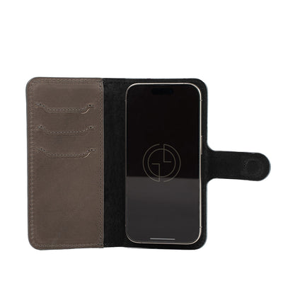 Leather Folio Case Wallet for iPhone 16 Series with MagSafe - Classic 4.0
