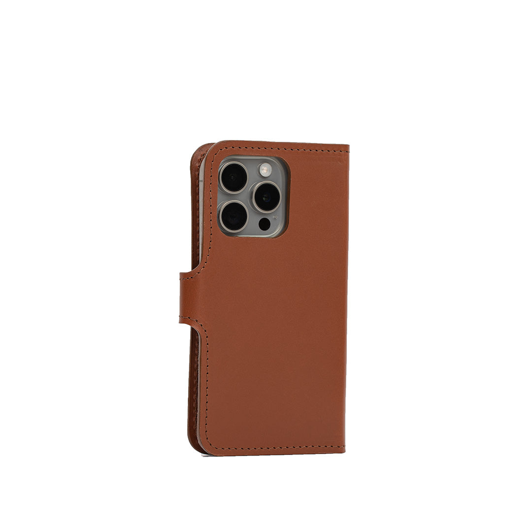 Leather Folio Case Wallet for iPhone 16 Series with MagSafe - Classic 4.0