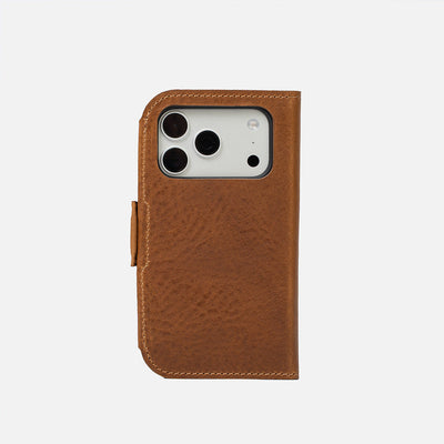 Classic 5.1 Leather Folio Case for iPhone 18 Series with MagSafe