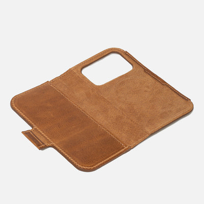 Classic 5.1 Leather Folio Case for iPhone 18 Series with MagSafe