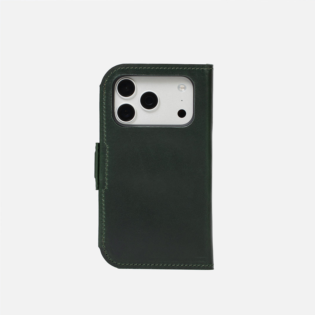 Classic 5.1 Leather Folio Case for iPhone 18 Series with MagSafe