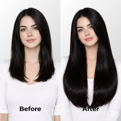 Jet Black (1) I-Tip Hair Extensions (50g-100g)