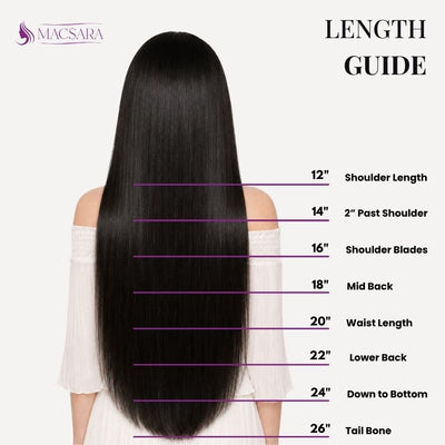 Jet Black (1) Tape-In Hair Extensions (50g - 100g)