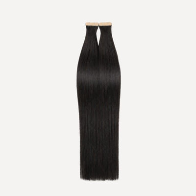 Jet Black (1) Tape-In Hair Extensions (50g - 100g)