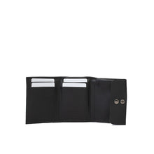 Leather Wallet for AirTag - Mini Trifold