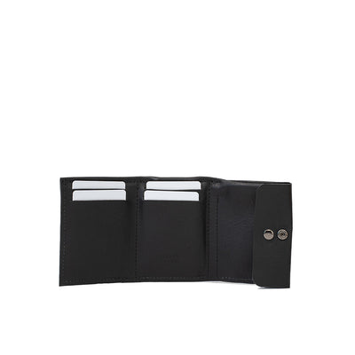 Leather Wallet for AirTag - Mini Trifold