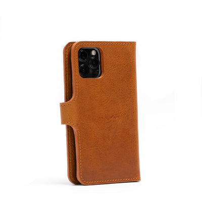 Full-Grain Leather Folio Case Wallet for iPhone 12/13 Series with MagSafe - Classic 4.0