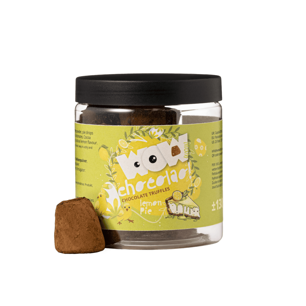 Lemon Pie Chocolate Truffles - Easter Edition - Gifting jar 130g