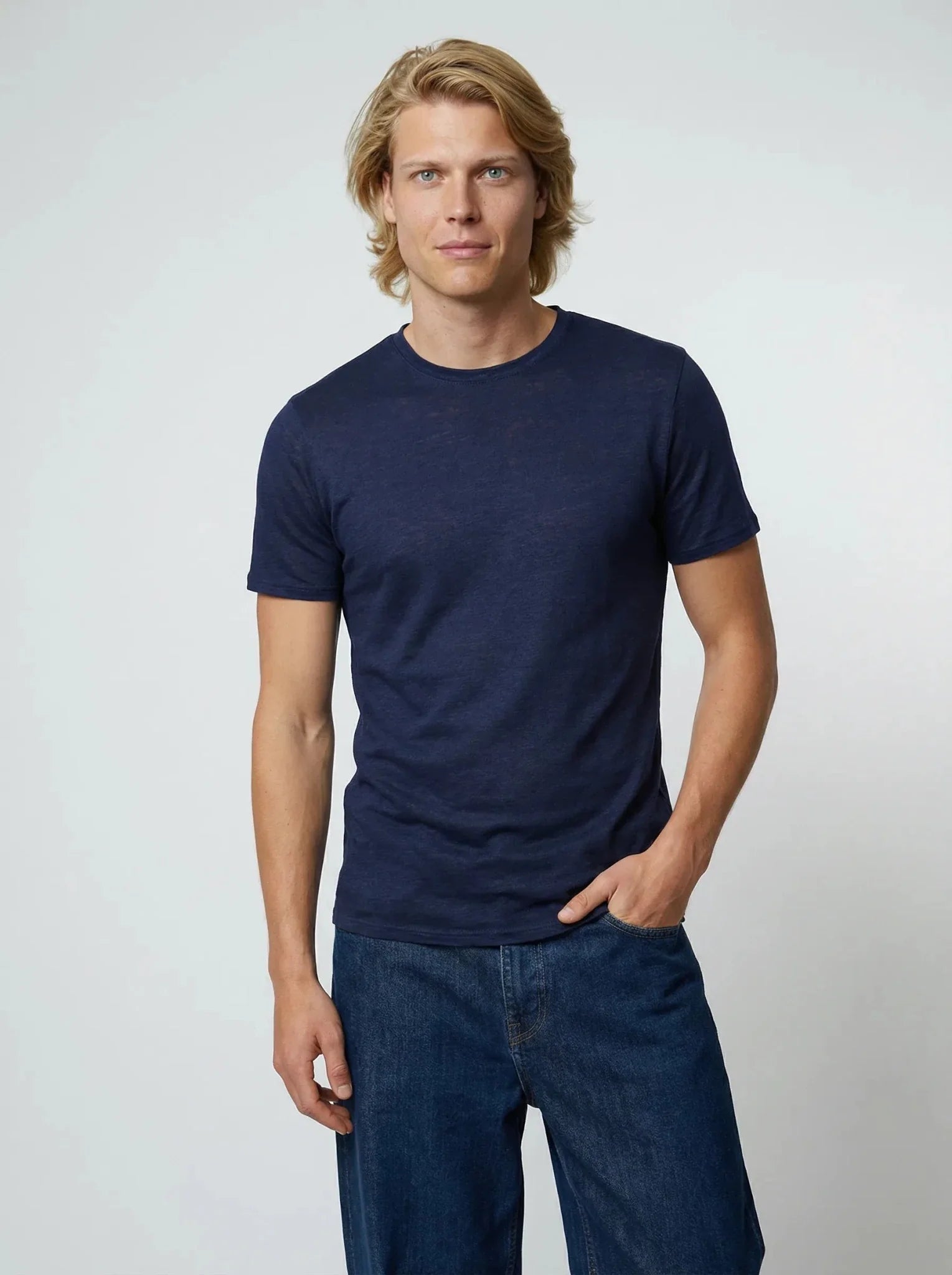 Made in France linen T-shirt