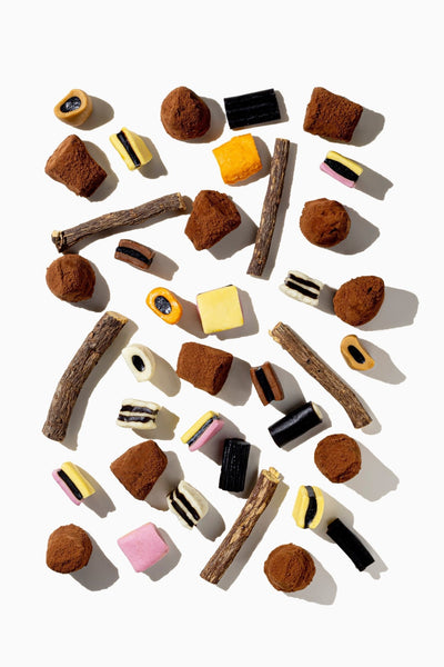 Liquorice chocolate truffle - Bulk