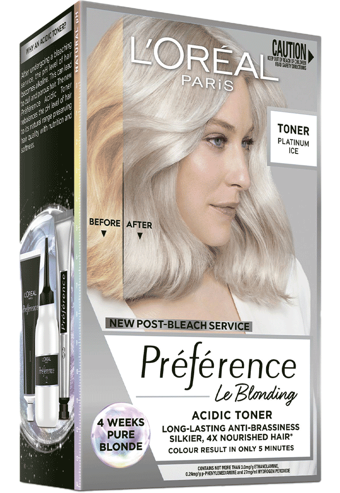 Loreal Paris Loreal Preference Le Blonding Acidic Toner Platinum Ice