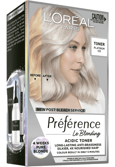 Loreal Paris Loreal Preference Le Blonding Acidic Toner Platinum Ice