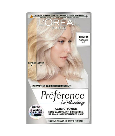 Loreal Paris Loreal Preference Le Blonding Acidic Toner Platinum Ice
