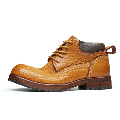 Luxurious Goodyear Welted Elite Men's Leather Boots