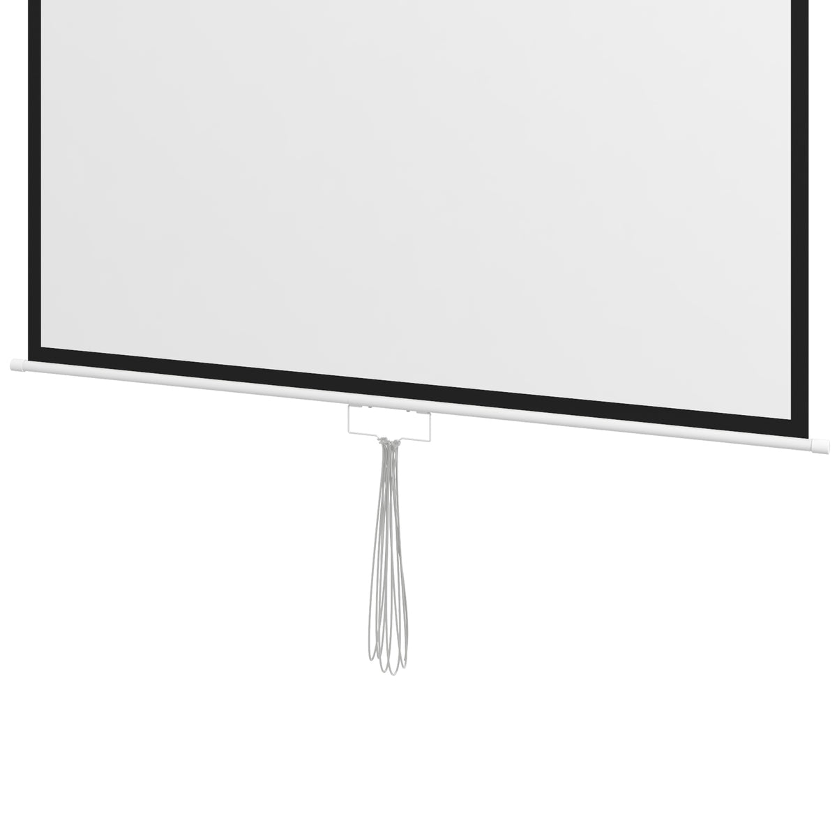 Écran de projection TV et Home Cinema de 99 Pouces vidéo projecteur 1:1 4K HD, 178L x 178H cm