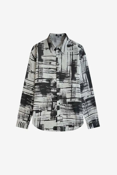 Made in France 100% Linen Oversized Shirt