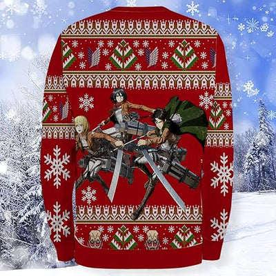 AOT Ackerman Team Epic Christmas Sweater