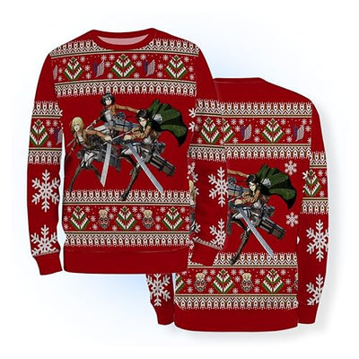 AOT Ackerman Team Epic Christmas Sweater