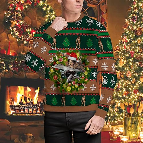AOT Eren Yaeger Rage Epic Christmas Sweater