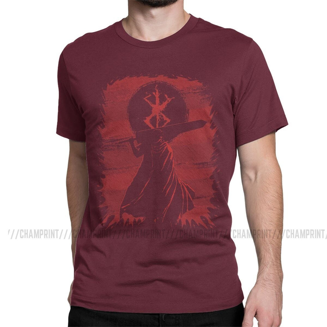 Black Swordsman Berserk T-Shirt MAOKEI
