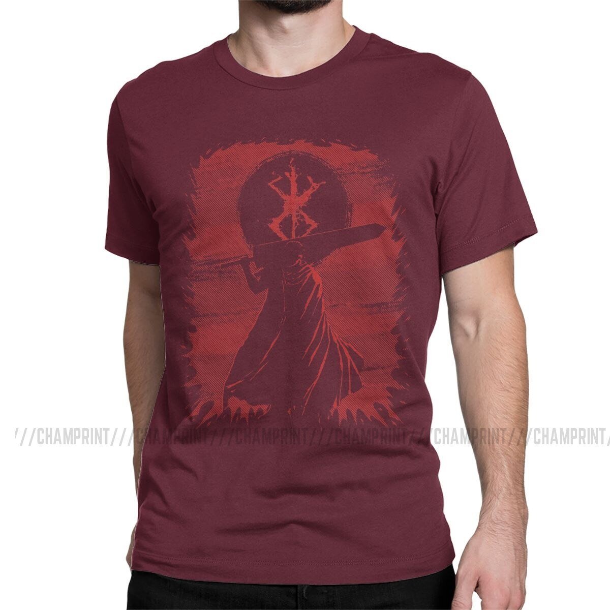 Black Swordsman Berserk T-Shirt MAOKEI